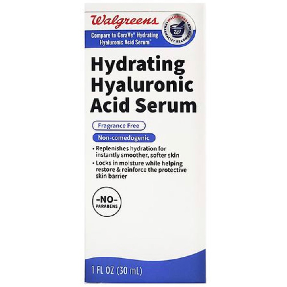 Hydrating hyaluronic serum